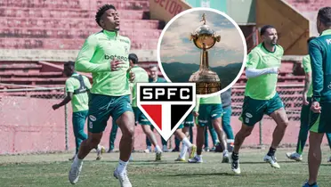 ¿Clasificará? Esta es la predicción sobre la serie de vuelta entre Sao Paulo y Atlético Nacional Foto: Nacionaloficial, Conmebol y Escudoteca