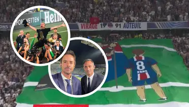 Closs y Latorre se emocionan con la dedicatoria de Luis Enrique a su hija Xana en la final  Foto: X, PSG y Captura de ESPN