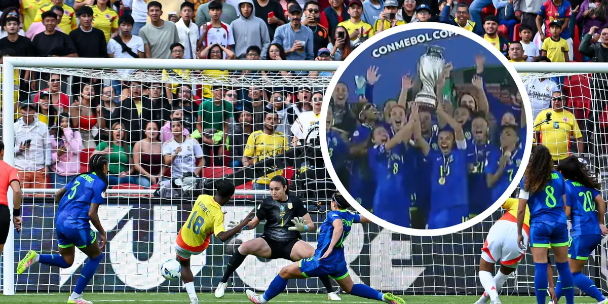 Colombia cayó en la final de la Copa América y los 3 momentos que marcaron la final Foto: CONMEBOL y Captura de CONMEBOL