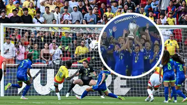 Colombia cayó en la final de la Copa América y los 3 momentos que marcaron la final Foto: CONMEBOL y Captura de CONMEBOL