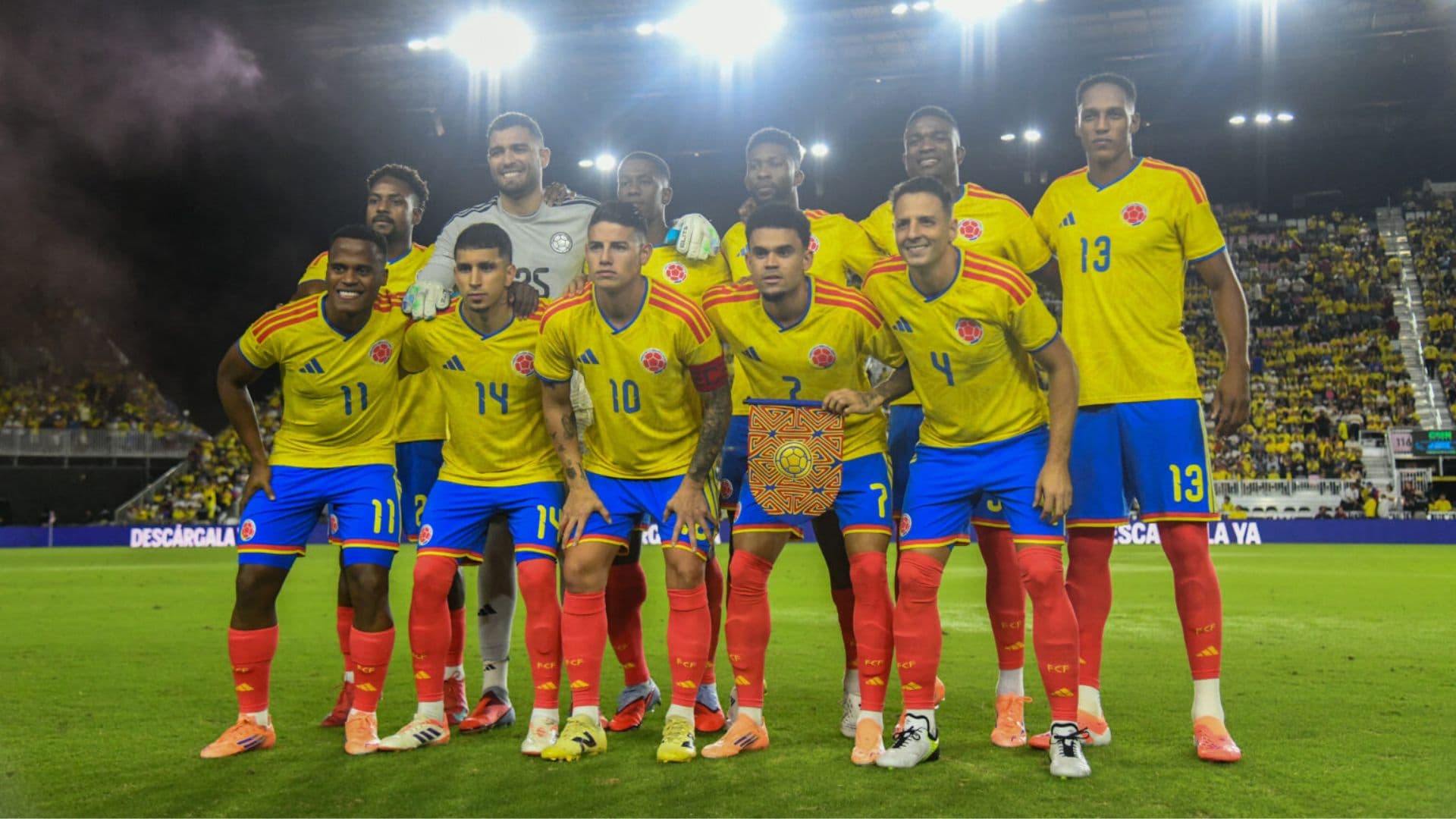 Colombia definió su XI para enfrentar a Croacia en la ciudad de Orlando - FCF