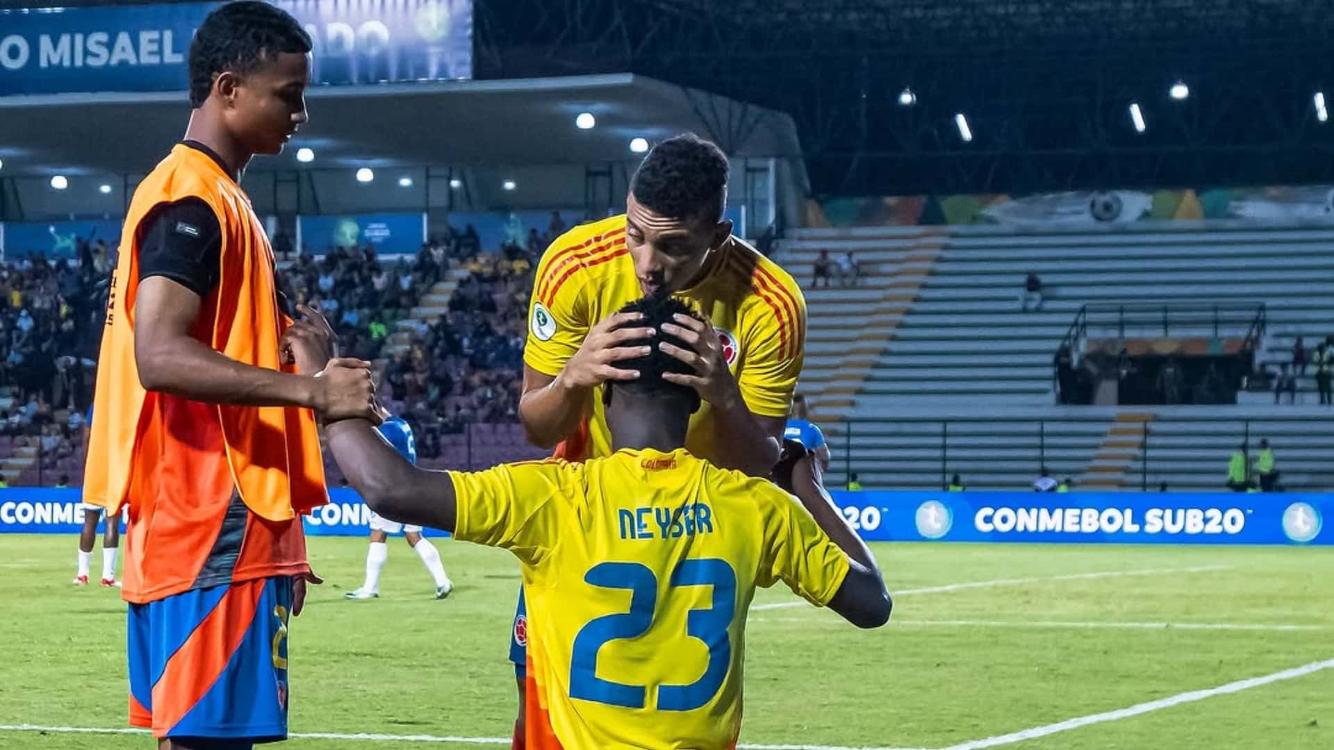 Colombia empieza con pie derecho en el Sudamericano. Foto: Instagram