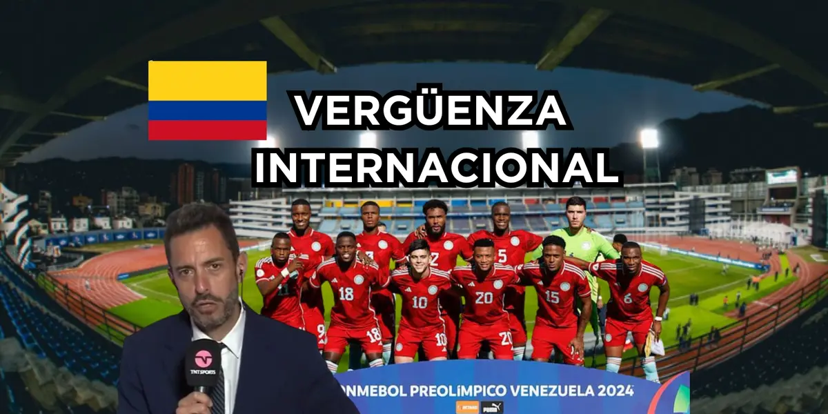 Colombia está en tela de juicio a nivel internacional por culpa de la Selección Colombia Sub 23.