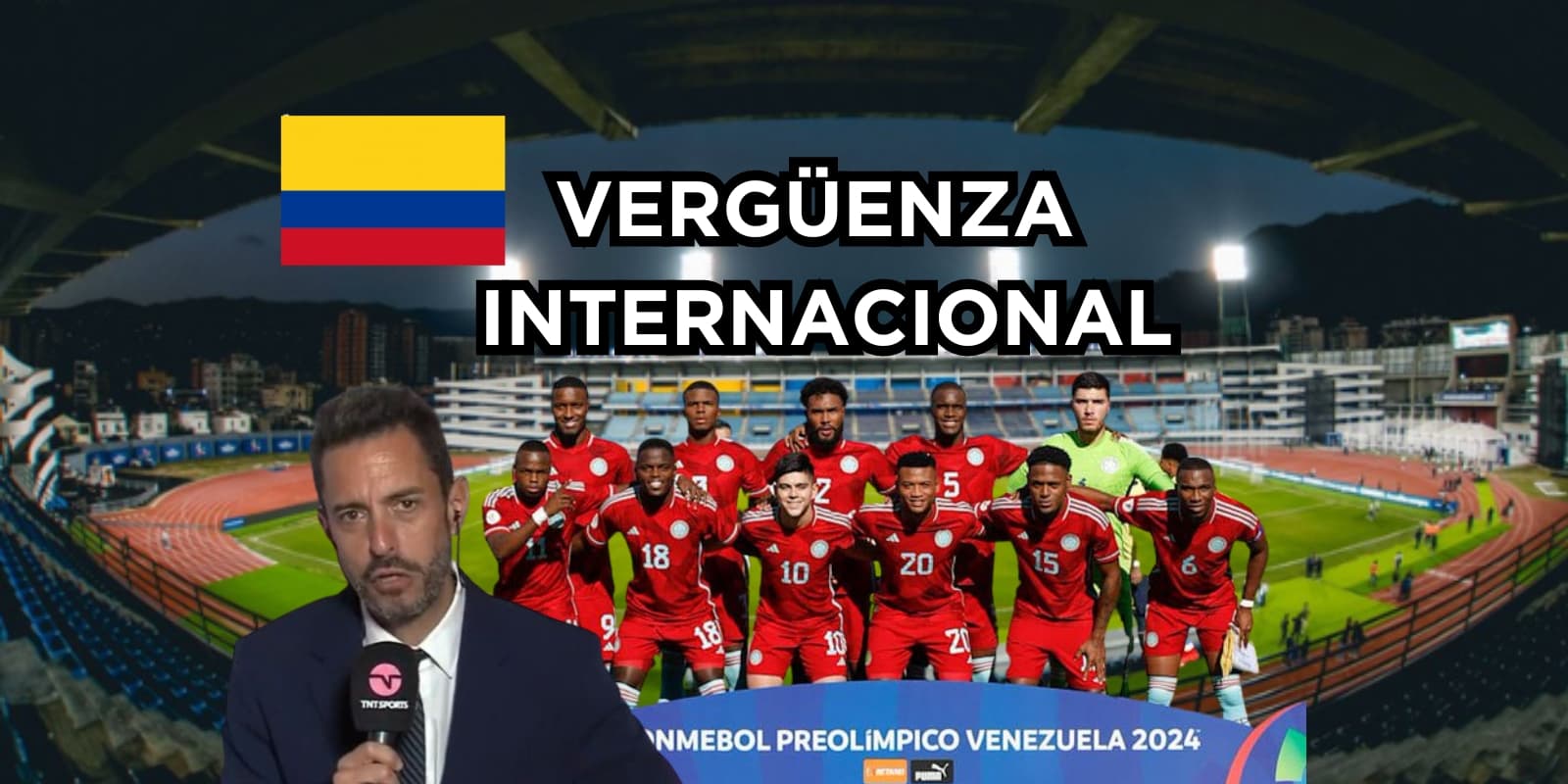 Colombia está en tela de juicio a nivel internacional por culpa de la Selección Colombia Sub 23.