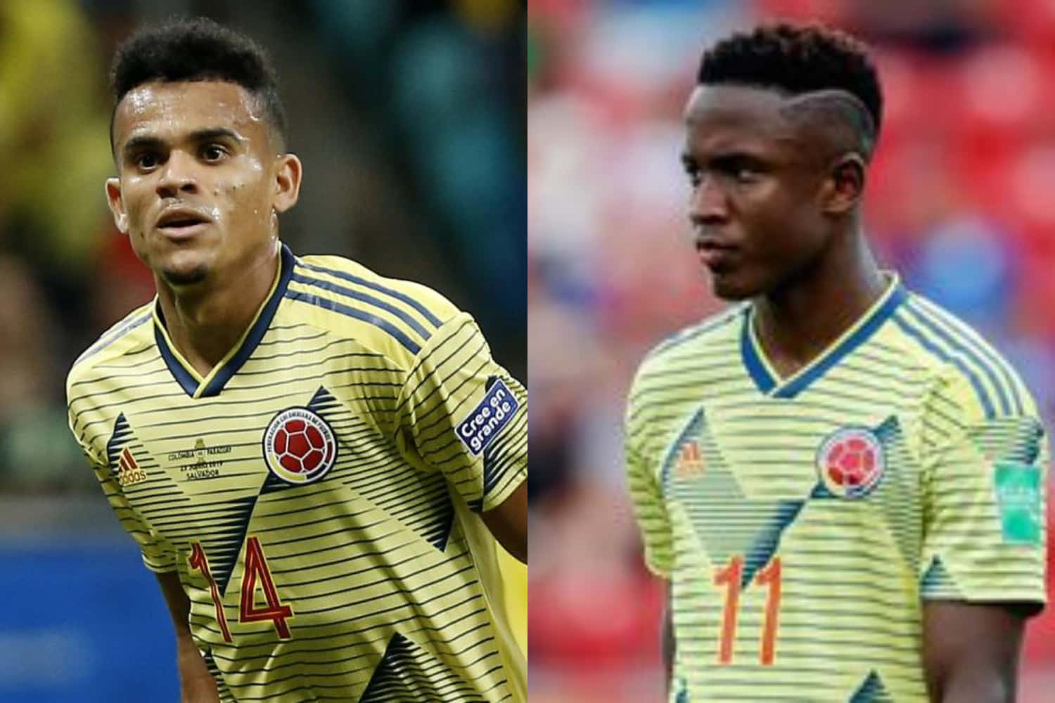 Colombia gana parcialmente ante la selección Vinotinto en el estadio de Cachamay.