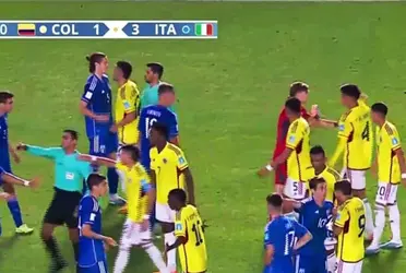 Colombia contra Italia aparte de errores en defensa sufrió decisiones dudosas que definieron su eliminación del Mundial FIFA Sub 20.