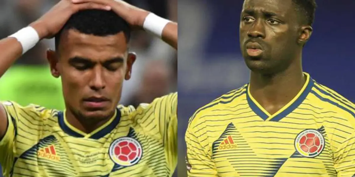 Colombia pierde ante la Selección albiceleste en el estadio Mario Alberto Kempes y los defensas discutieron tras la jugada del gol donde se vio involucrado Tesillo y Stefan Medina.