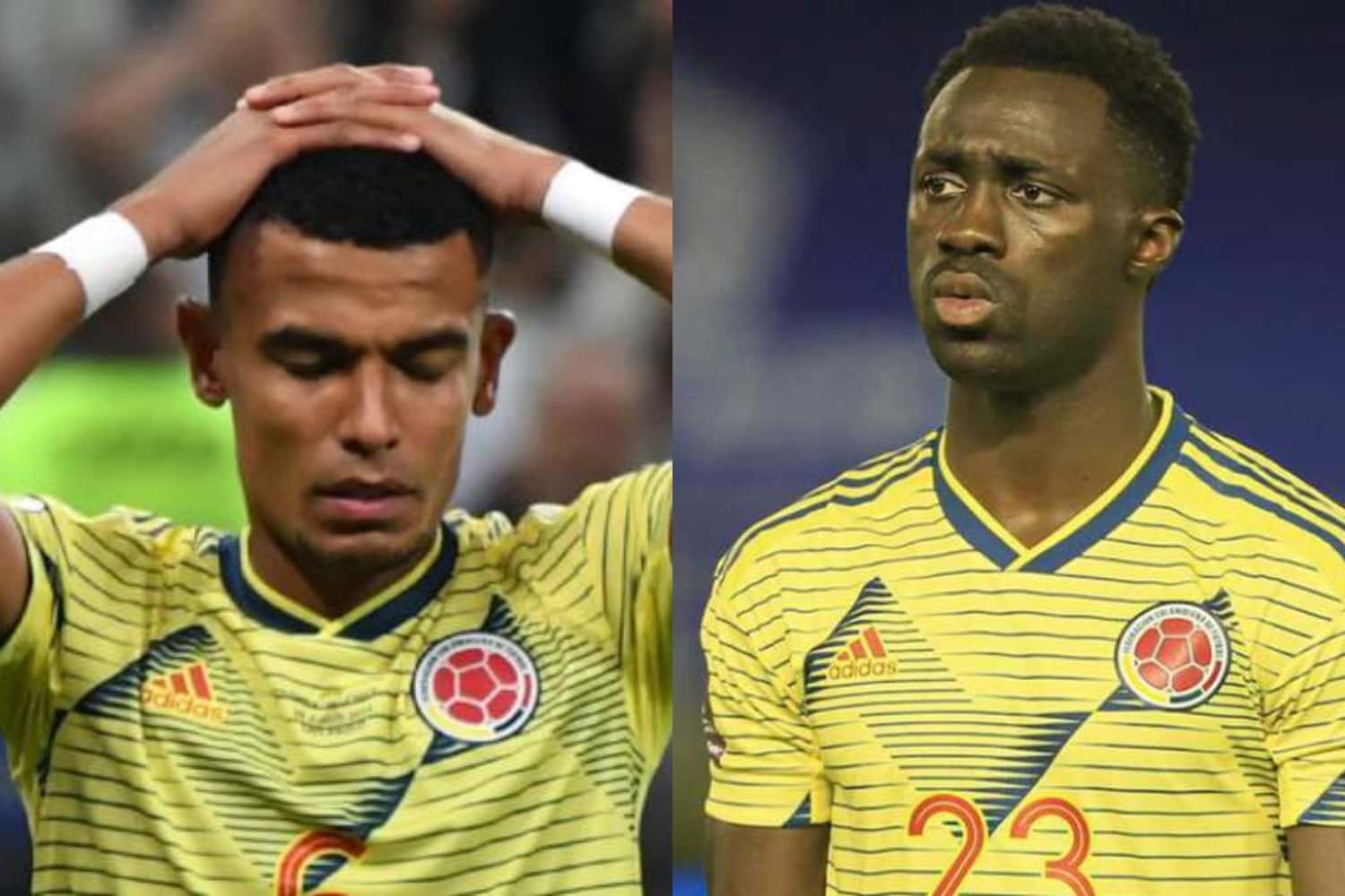 Colombia pierde ante la Selección albiceleste en el estadio Mario Alberto Kempes y los defensas discutieron tras la jugada del gol donde se vio involucrado Tesillo y Stefan Medina.