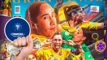 Colombia se prepara para la final y mira el premio que podría recibir si gana la Copa América Foto: FCF y Conmebol