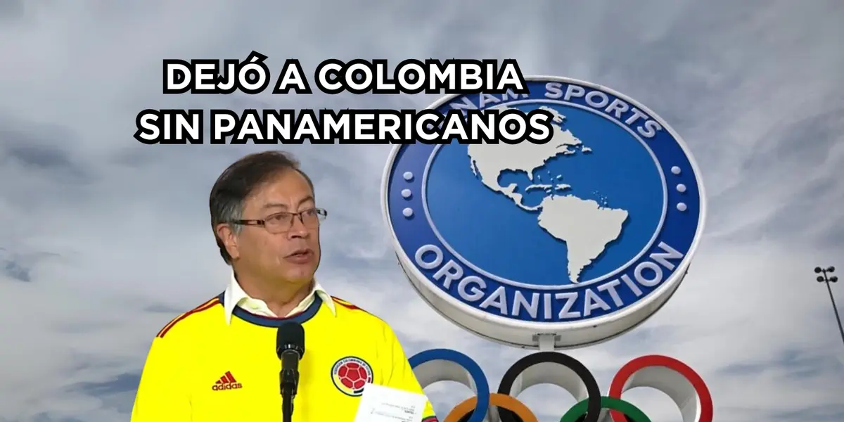 Colombia se quedó sin Juegos Panamericanos por culpa del mal manejo del Gobierno de Gustavo Petro.