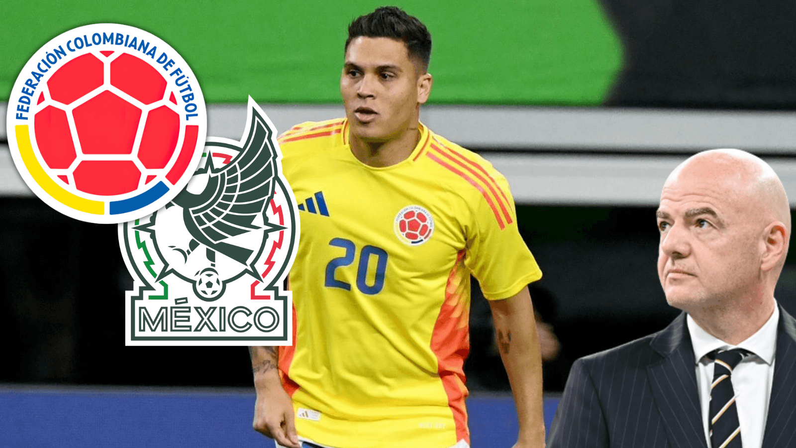 Colombia sueña con ser cabeza de serie en el sorteo del mundial y esto necesita Foto: FCF, Escudoteca y FIFA