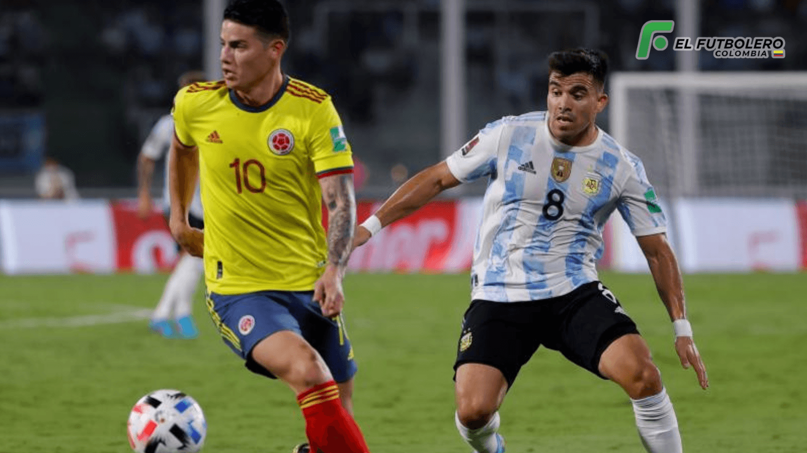 Colombia vs Argentina Foto: Futbolred