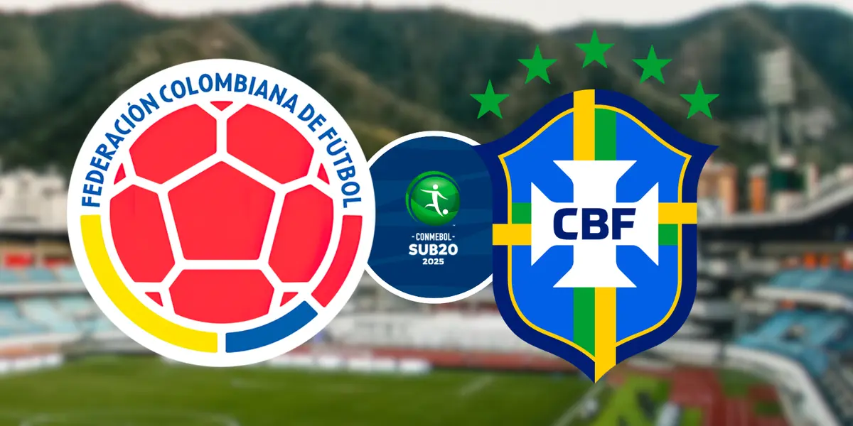 Dónde ver HOY Colombia vs Brasil por el CONMEBOL Sub 20 2025: canales y ...