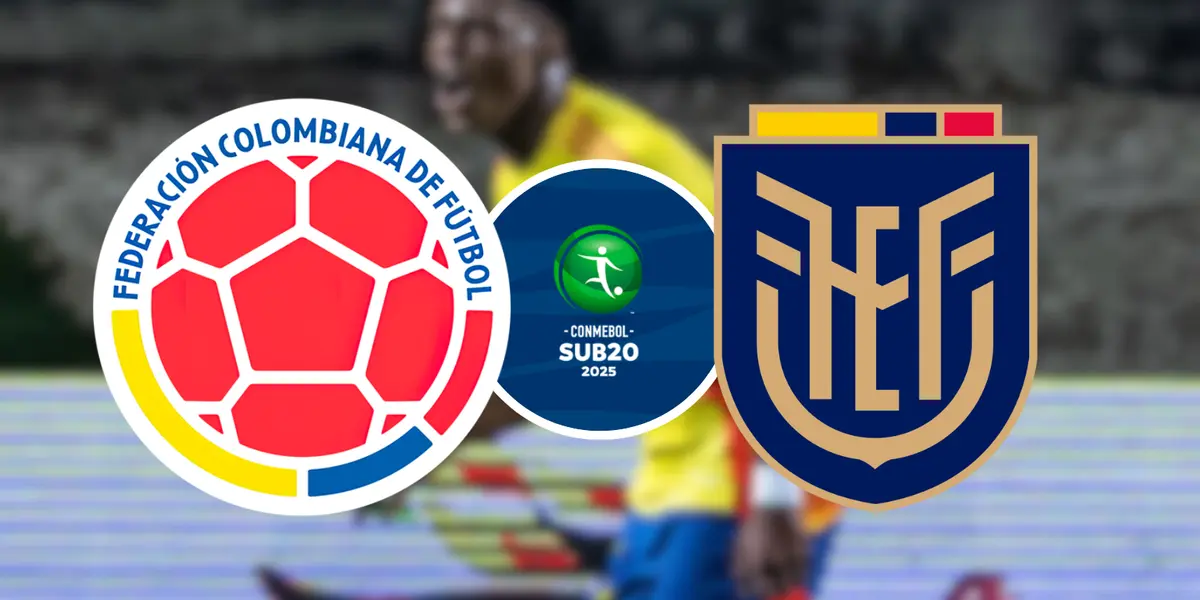 Colombia vs Ecuador Foto: Conmebol y Escudoteca