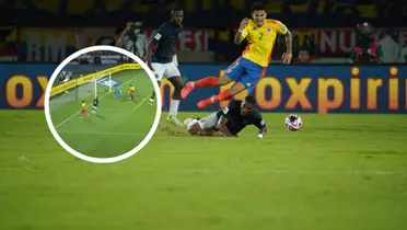 Colombia vs Ecuador Foto: La Tri y Captura de YouTube RCN