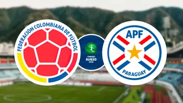 Colombia vs Paraguay Foto: Conmebol y Escudoteca