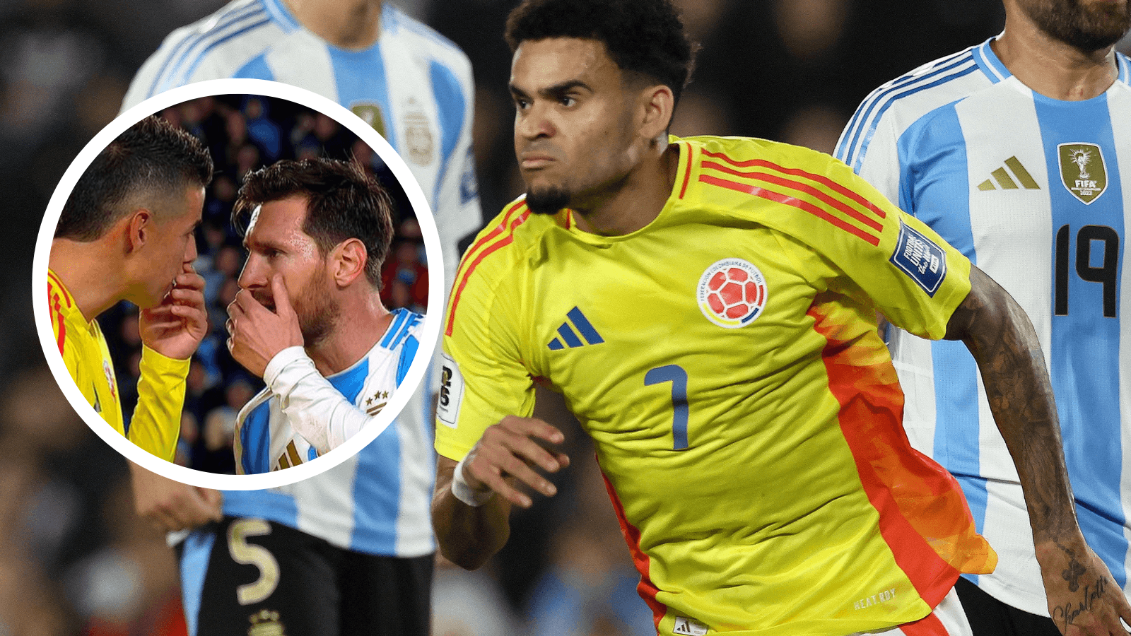 Colombia y Argentina ya tienen fecha para su próximo enfrentamiento en las Eliminatorias. Foto: X y Conmebol