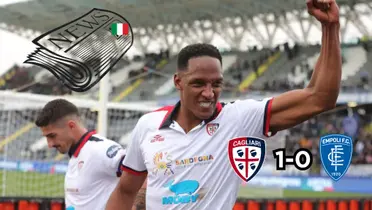 Colombiano fue titular en la victoria de su equipo que sigue peleando la zona baja en Italia. FOTO: Gol Caracol