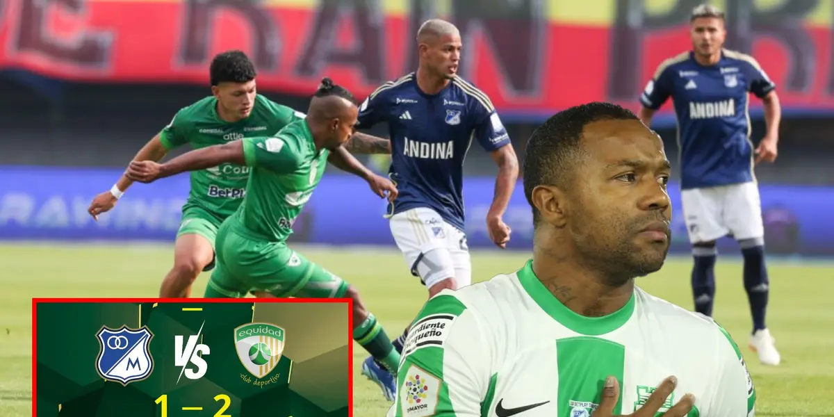 Como Dorlan Pabón de Nacional, así humilló un crack de La Equidad a Millonarios
