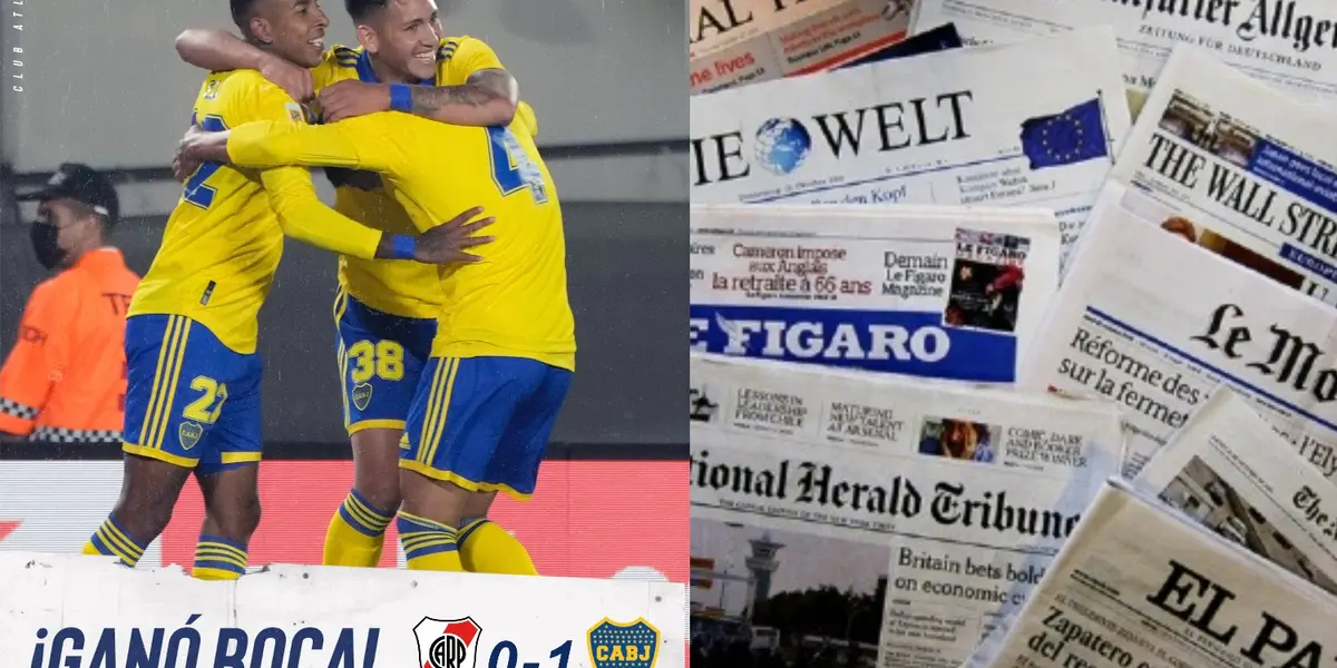 Con este gol Boca Juniors se alzó en una nueva versión del clásico argentino.