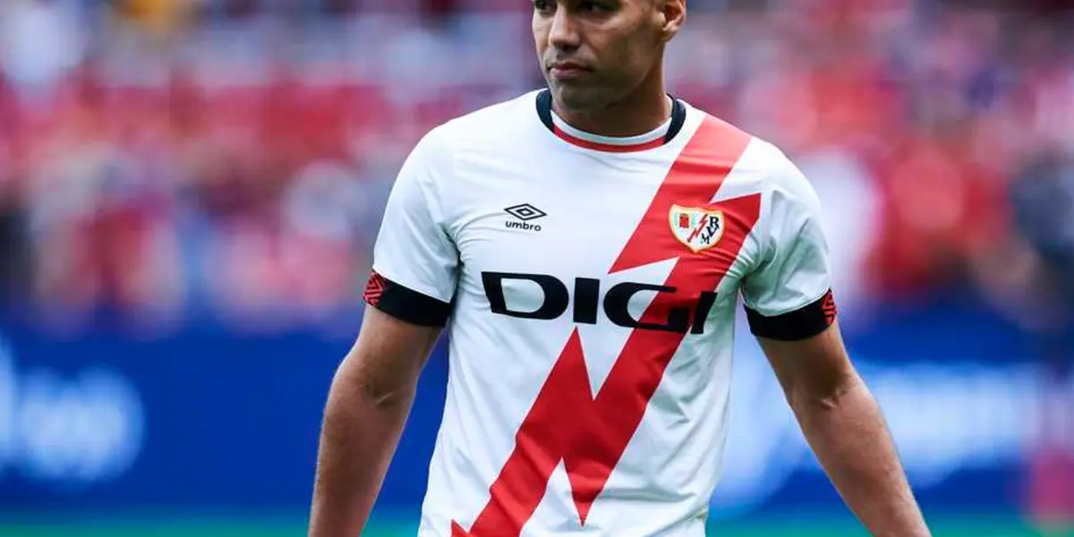 Con una destacaba labor Radamel Falcao marcó gol en la derrota del Rayo Vallecano ante el Real Madrid, se prenden las alarmas de la Selección Colombia.