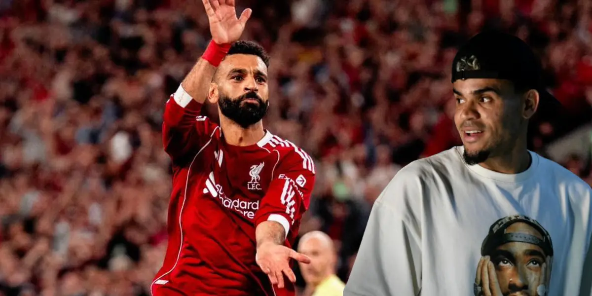 Conoce lo que hizo Mohamed Salah por Luis Díaz en las últimas horas y sorprendió a todos Foto: Mohamed Salah y FCF