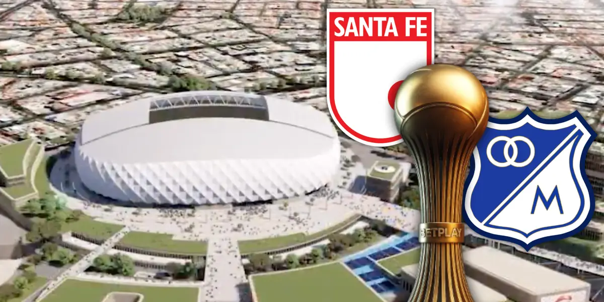 Conoce los detalles sobre la el último partido que se jugaría en El Campín Foto: SENCIA, Creada con CHAT GPT y Escudoteca