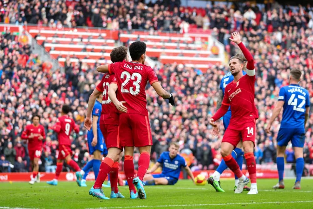 Contra todo pronóstico el guajiro Luis Díaz debuto con el Liverpool, en un encuentro de su club por FA Cup de Inglaterra.