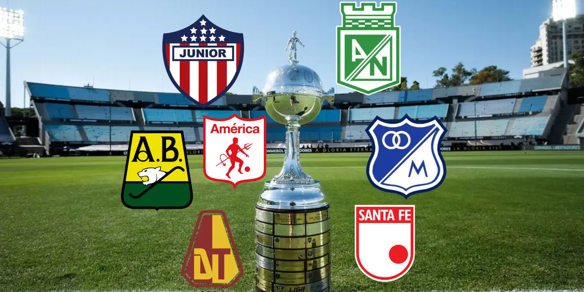 Copa Libertadores Foto: CONMEBOL y Escudoteca