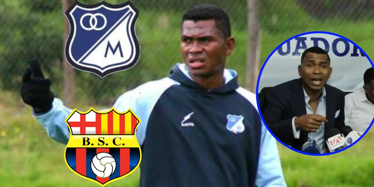 Crack en Millonarios, Barcelona SC de Ecuador y el nuevo negocio de Iván Hurtado (Foto Metro Ecuador y El Universo)