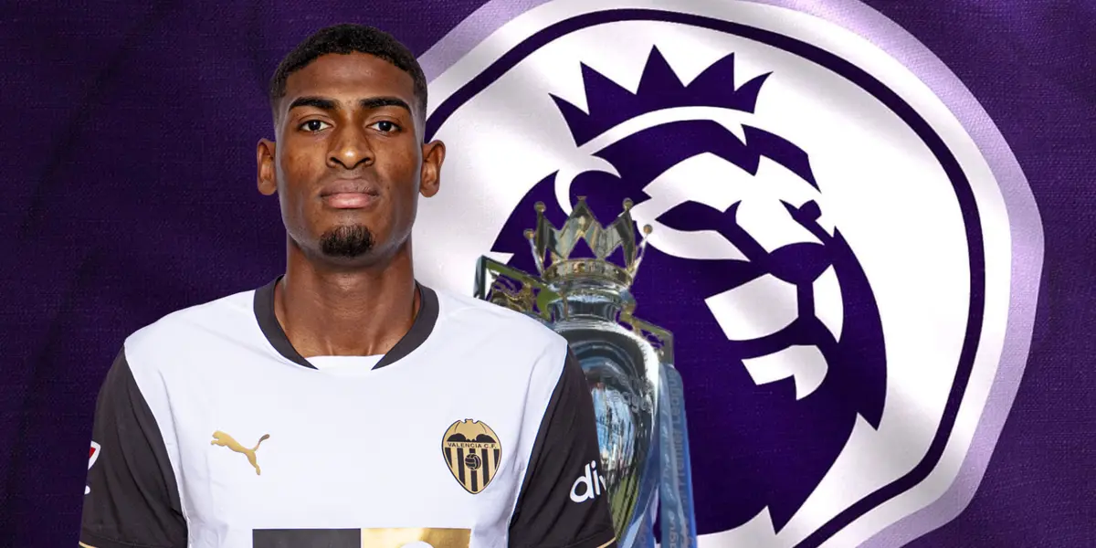 Cristhian Mosquera y ahora una seria intención desde la Premier League Foto: Valencia CF, Premier League