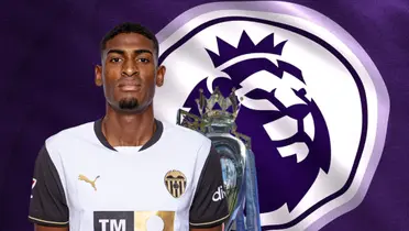 Cristhian Mosquera y ahora una seria intención desde la Premier League Foto: Valencia CF, Premier League