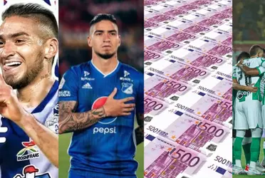 Cristian Arango fue goleador con Millonarios, pero podría jugar con Atlético Nacional