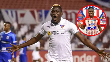 Cristián Martínez Borja con la camiseta de Liga de Quito - Fotos: Diario del Norte, Noticias Caracol