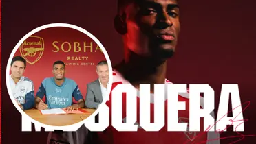 Cristian Mosquera es anunciado como nuevo fichaje del Arsenal Foto: Arsenal FC