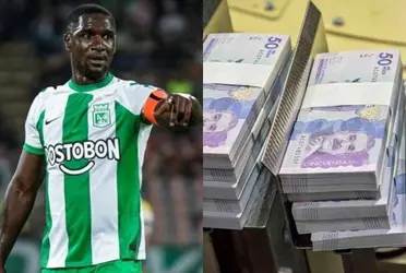 Cristian Zapata jugador de Atlético Nacional y una de las figuras del equipo en la actual temporada.