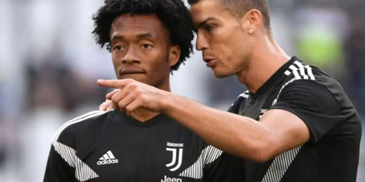 Cristiano Ronaldo compartió el vestuario de la Juventus con Juan Guillermo Cuadrado y a partir de allí aprendió cuál es la clave para tener éxito como el portugués.