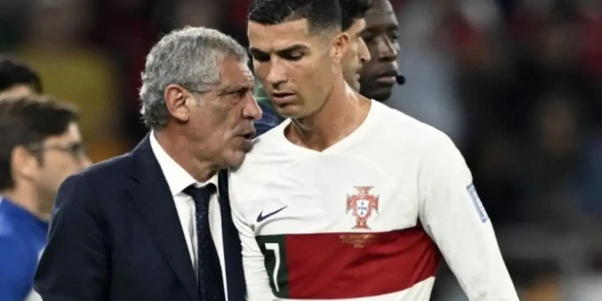 Cristiano Ronaldo habría tenido una molestia en Qatar, comentaron que fue con su entrenador Fernando Santos y el astro luso aclaró lo que sucedió.