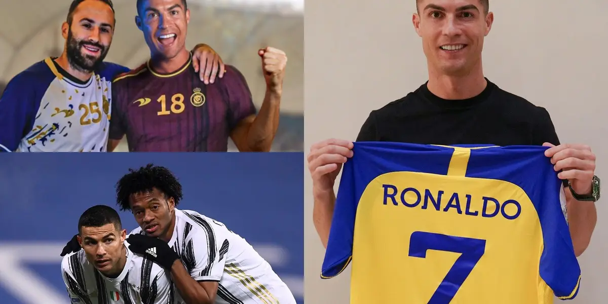 Cristiano Ronaldo será compañero de David Ospina en Arabia Saudita, Cuadrado advirtió como es el portugués en el camerino de un club.