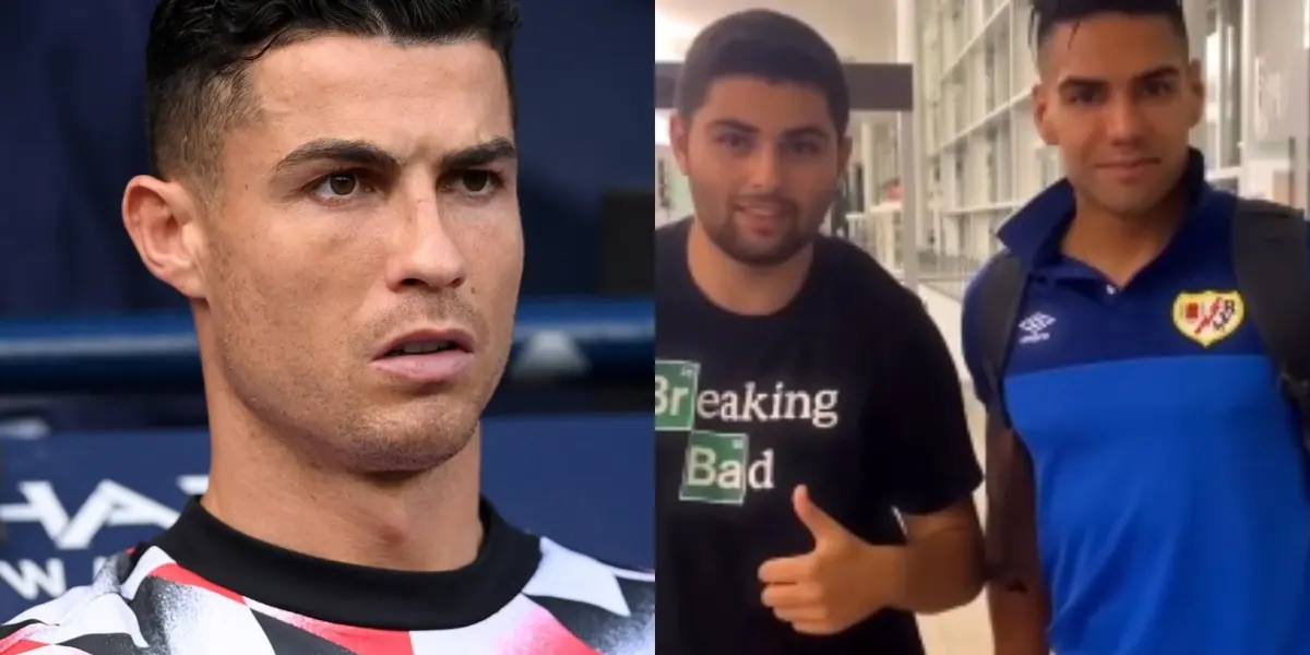 Cristiano Ronaldo tendría que pagar una millonaria multa en Inglaterra hace poco y Radamel Falcao en silencio le da lecciones de humildad a su amigo el astro luso.