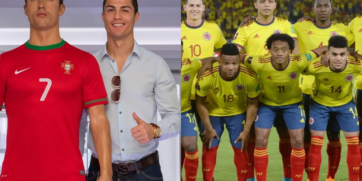 Cristiano Ronaldo tiene la camiseta de un colombiano en su museo personal y la respeta por un especial motivo. 