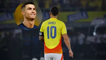 Cristiano Ronaldo tiene un plan que podría copiar James Rodríguez Foto: James Rodríguez y CR7