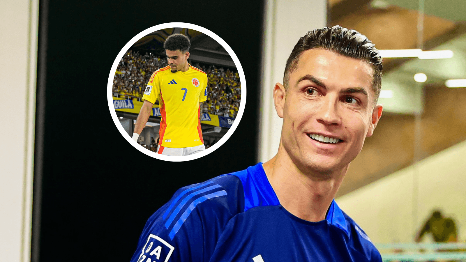 Cristiano Ronaldo y su nueva "inversión" tras los rumores de la llegada de Luis Díaz Foto: Cristiano y Luis Díaz