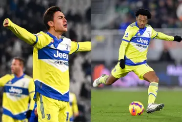 Cuadrado tuvo un gesto con Dybala, pero el argentino se lo devolvió diciéndole que el crack era él.