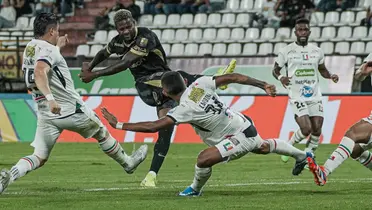 Dairon Asprilla: El gol y la polémica celebración que agitó el partido.  Foto: Nacionaloficial