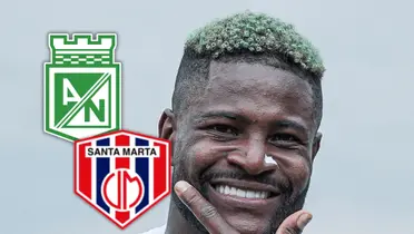 Dairon Asprilla salvó a Nacional y le dejó este mensaje a la hinchada Foto: Nacionaloficial y Escudoteca