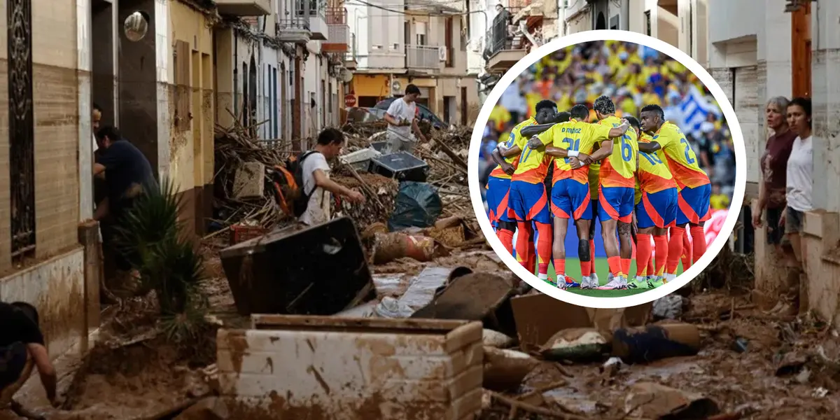 DANA Foto: Efe y FCF Selección Colombia