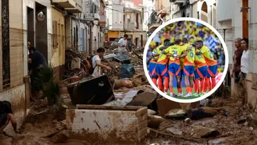 DANA Foto: Efe y FCF Selección Colombia