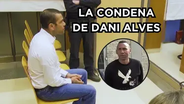 Dani Alves ya tiene condena. Viafara imagen captura de pantalla El Espectador en YouTube, Alves captura de pantalla El País en YouTube.