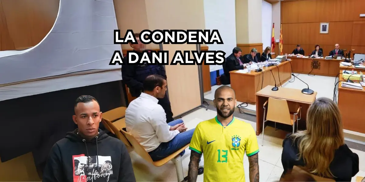   Daniel Alves ya está en proceso de juicio en España y se conocieron sus posibles condenas si lo declaran culpable.